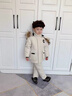 G.DUCKKIDS兒童寶寶羽絨服套裝男女童寶寶新款嬰幼兒衣服1-3歲加厚冬裝2保暖 801白色 90cm 曬單實(shí)拍圖