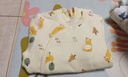 童泰（TONGTAI）嬰兒連體衣秋冬季純棉保暖寶寶衣服新生兒哈衣爬服睡衣黃色73cm 曬單實(shí)拍圖