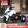 童稚兒童電動(dòng)車(chē)摩托車(chē)男孩三輪車(chē)1-3歲寶寶小孩電瓶車(chē)生日禮物 【品牌電瓶+藍牙+早教音樂(lè )】 單驅 曬單實(shí)拍圖