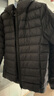 雪中飛女士輕薄羽絨服秋冬季時(shí)尚百搭連帽短款外套大口袋設計保暖羽絨衣 曬單實(shí)拍圖