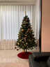 真圣誕樹(shù)真樹(shù)盆栽真正的圣誕樹(shù)香松樹(shù)挪威云杉樹(shù)苗鮮活的室內綠植 90-110厘米高圣誕樹(shù)真樹(shù)+盆+裝飾 【精品樹(shù)形】 曬單實(shí)拍圖