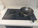 碩高（SUKIO）電磁爐家用嵌入式3500W大功率凹面雙灶 電磁爐電陶爐一套帶鍋爆炒智能定時(shí) 左平右凹OG007國家補貼 曬單實(shí)拍圖
