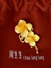 周生生足金繡球花黃金吊墜生生有囍三金飾品不含項鏈86594P計價(jià) 6.3克(含工費200元) 曬單實(shí)拍圖