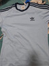 阿迪達斯 （adidas）三葉草 男女款 3-STRIPES TEE短袖JN7018 L 曬單實(shí)拍圖