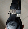 鐵三角（Audio-technica）ATH-M50X BK 頭戴式專業(yè)全封閉監(jiān)聽音樂HIFI耳機 黑色 曬單實拍圖