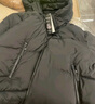 太平鳥(niǎo)男裝羽絨服短款外套冬季寬松輕面包服潮連帽 黑色1（闊型) XL  曬單實(shí)拍圖