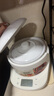 石崎成器日本 陶瓷內膽電飯煲 無(wú)涂層電飯煲 家用微壓電飯鍋柴火飯土陶伊賀燒3L煮飯防溢煲湯砂鍋預約 胡椒白 3L 曬單實(shí)拍圖