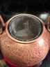 洽苒日本品牌銅壺煮茶燒水壺手工純紫銅水壺電陶爐側把壺公道杯養生茶 紫銅壺錘紋款 1600ml 1L以上 曬單實(shí)拍圖