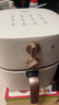 美的（Midea）空氣炸鍋免翻面 易用旋鈕 家用實(shí)用大容量5.3L 多功能全自動(dòng) 蒸烤炸一體 金屬內腔  MF-KZE535J5 曬單實(shí)拍圖