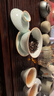 蘇氏陶瓷（SUSHI CERAMICS）汝窯卵青 三才蓋碗開(kāi)片可養金線(xiàn)初放功夫茶具泡茶碗 曬單實(shí)拍圖