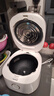 九陽(yáng)（Joyoung）【全域蜂窩0涂層】316L有鈦內膽低糖IH遠紅外加熱電飯煲電飯鍋4升容量3-4人玻璃面板8A級米飯40N1F 曬單實(shí)拍圖