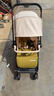 普洛可（PLAYKIDS）K6口袋推車可坐可躺嬰兒推車新生兒輕便雙向四輪推車嬰兒車 曬單實(shí)拍圖
