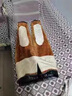 羅蒙（ROMON）皮褲男冬季摩托車(chē)加絨加厚保暖騎行褲外賣(mài)寬松防風(fēng)防水干活棉皮褲 官方升級 黃金絨+頂配/褲長(cháng)110cm 3XL體重160-180斤 曬單實(shí)拍圖