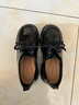 熱風(fēng)（Hotwind）【商場(chǎng)同款】秋季樂(lè )福鞋厚底增高系帶漆皮亮面英倫風(fēng)時(shí)尚休閑 01黑色 38 正碼 曬單實(shí)拍圖
