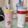 BABLOV保溫杯女士陶瓷覆層內膽水杯高顏值雙飲兒童吸管杯子保冷女生禮物 曬單實(shí)拍圖