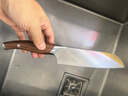 王麻子菜刀刀具 50Cr鋼 多用主廚三德刀 壽司刺身切菜小廚刀 曬單實(shí)拍圖
