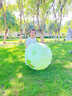 西哈泳士戶(hù)外充氣大足球加厚寶寶玩具超大皮足球親子兒童沙灘水上球類(lèi)玩具 嘟嘟恐龍60cm【手拉泵充氣】加厚耐踢 曬單實(shí)拍圖
