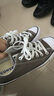 匡威（Converse）官方 All Star男女休閑復古低幫帆布鞋木炭色1J794C 1J794C 38 曬單實(shí)拍圖