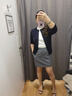 優(yōu)衣庫(kù)女裝迷你裙褲/休閑短褲479662 08 深灰色 M /160/68A 曬單實(shí)拍圖