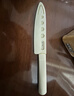 張小泉本臻系列不銹鋼瓜果刀水果刀 西瓜刀面包刀（帶鞘）D100931 曬單實(shí)拍圖