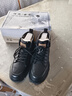 群狼·世家馬丁靴男2025新款英倫復古馬丁靴真牛皮耐磨增高工裝短靴休閑鞋子 黑色 加厚羊毛款【零下20度可穿】 40 (250mm) 【相當于運動(dòng)鞋41】 曬單實(shí)拍圖