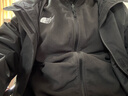 北面三合一沖鋒衣外套男硬殼防水防風(fēng)抓絨內(nèi)膽連帽 JK3/黑色 XXL 曬單實(shí)拍圖