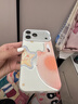 素洛適用蘋(píng)果17promax手機殼Air卡通星星人iPhone16pro日韓可愛(ài)14高級感超薄13創(chuàng  )意趣味大孔12防摔彩銀 大臉星星人-彩銀白 iPhone 17 Pro Max 曬單實(shí)拍圖
