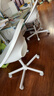 宜家（IKEA）LOBERGET洛貝里特馬爾夏轉椅家用靠背椅辦公椅書(shū)桌椅 白色轉椅 曬單實(shí)拍圖