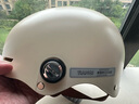 天騎頭盔 電動(dòng)車(chē)3c認證新國標A類(lèi)冬季防凍保暖男女四季通用電瓶車(chē)安全帽 米白 曬單實(shí)拍圖