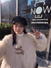 蕓蕁外套女2025新款仿狐貍毛皮草外套女短款秋海寧韓版小香風(fēng)仿皮扣上 雙扣皮草--奶茶色(加棉款) 加厚 S 【80-105斤】 曬單實(shí)拍圖