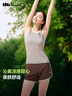 蕉下（beneunder）背心女吊帶緊身速干顯瘦運動(dòng)可外穿打底CC957漫暮黑L 曬單實(shí)拍圖