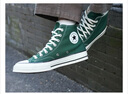 匡威（Converse）官方 1970S巴恩風(fēng)穿搭運(yùn)動帆布鞋叢林綠綠色168508C 綠/168508C 41.5 曬單實(shí)拍圖