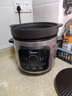 美的（Midea）快燉電燉鍋電砂鍋 陶瓷全自動(dòng)450W雙環(huán)火智能燉湯盅煲湯紫砂鍋煮粥7L電熱鍋一體多功能鍋 DGE65J56 曬單實(shí)拍圖