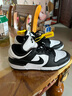 耐克NIKE女復古休閑板鞋 熊貓DUNK經(jīng)典運動(dòng)鞋 DZ2794-001黑白38.5 曬單實(shí)拍圖