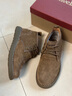 楓葉（leaveland）加絨馬丁靴男冬季新品英倫風(fēng)抗寒保暖棉靴耐磨防滑軟底雪地靴 棕色（皮鞋碼） 41 曬單實(shí)拍圖