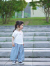 G.DUCKKIDS小黃鴨女童防蚊褲夏季薄款2025新款兒童冰絲運動(dòng)褲小女孩夏裝褲子 藍色 100 建議2~3歲【 90-100cm】cm 曬單實(shí)拍圖