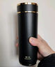 萬(wàn)象保溫杯316不銹鋼男士商務(wù)時(shí)尚高檔茶杯車(chē)載水杯簡(jiǎn)約禮品杯子禮盒 H21JL-石墨黑-500ml（禮盒裝） 曬單實(shí)拍圖