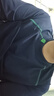 warmtrees戶外騎行服UPF50+防曬吸濕排汗親膚長袖T恤男女款自行車速干上衣 藏青色 M 曬單實拍圖