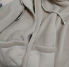 森馬（Semir）外套女仿羊羔毛搖粒絨雙面穿寬松撞色2025冬連帽夾克109725108025 曬單實(shí)拍圖