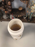 乾唐軒活瓷杯吉星大豐收陶瓷杯高顏值女士隨手杯高檔禮物 牙白+鎏金330ml 曬單實(shí)拍圖