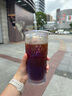 星巴克（Starbucks）極光幻彩女神款玻璃吸管杯550ml冷水杯咖啡辦公室生日禮物 曬單實(shí)拍圖