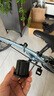 大行（DAHON）P10折疊自行車(chē)20英寸10速鋁合金成人通勤V剎 PAA003 消光灰藍 曬單實(shí)拍圖