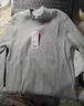優(yōu)衣庫女裝羅紋條紋高領(lǐng)T恤/長(cháng)袖小高領(lǐng)內搭25秋冬新款481026 00 白色 XL /165/92A 曬單實(shí)拍圖
