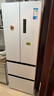 美的（Midea）418法式多門(mén)四開(kāi)門(mén)電冰箱超薄平嵌小戶(hù)型家用冰箱一級能效國家補貼20%大容量無(wú)霜MR-418WFPE白色 曬單實(shí)拍圖