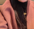 潮宏基 古法黃金胸針掛墜女足金吊墜頸飾配飾國風(fēng)輕奢送媽媽禮物 計價(jià) 吊墜/胸針，一款兩戴（不含鏈） 8g 曬單實(shí)拍圖