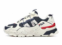 FILA 斐樂(lè )TREK滿(mǎn)天星老爹鞋男鞋新款休閑鞋時(shí)尚復古運動(dòng)鞋跑鞋  白蘆筍/漿果藍-WD 43 曬單實(shí)拍圖