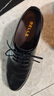 百麗男鞋商務(wù)正裝皮鞋休閑增高軟底真皮鞋A0917 黑色-內增高 42 曬單實(shí)拍圖