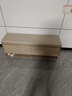 尋巧（SPERMEK）鞋柜換鞋凳入戶(hù)門(mén)口感家用坐凳一體輕奢進(jìn)門(mén)玄關(guān)鞋架穿鞋凳子可坐 【奶咖色120CM】可放45碼 曬單實(shí)拍圖