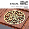 哈駱頓（HALODN）茶盤(pán)家用簡(jiǎn)約中式功夫茶臺黑檀木紋茶托盤(pán)排水式茶具辦公室干泡盤(pán) 花梨紋【60*30*2.5】+六重大禮 【新款茶盤(pán)-店長(cháng)推薦】 曬單實(shí)拍圖