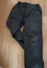 龍牙【張譯同款】二代逆鋒軟殼褲加強版男防風(fēng)褲加厚抓絨戶(hù)外保暖褲子 極夜黑 32 175/84B（高175重141-157） 曬單實(shí)拍圖